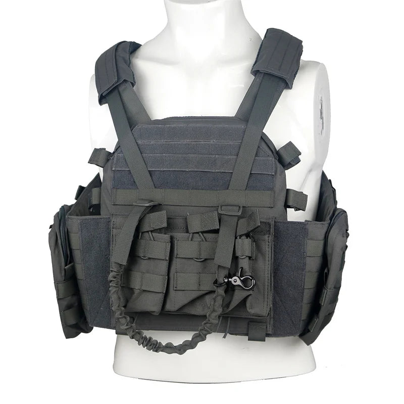 Tactical Vest with Nylon Plate Carrier