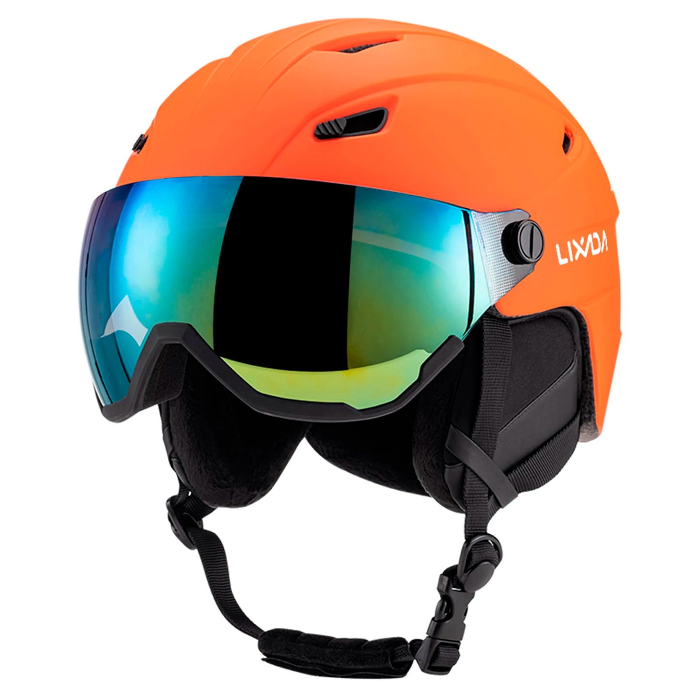 Skiing Helmet with Goggles