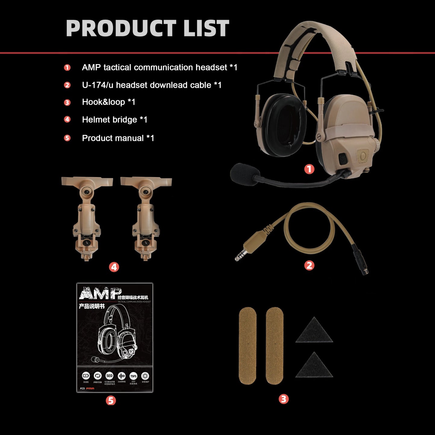 Tactical Communication Headset