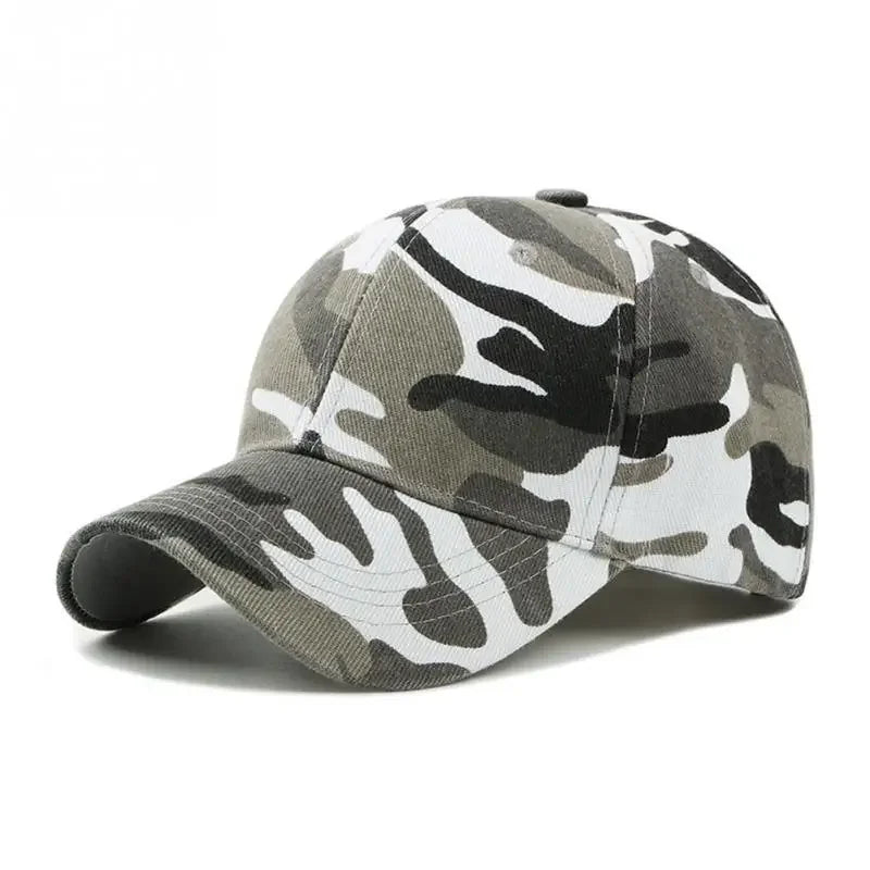 Camouflage Print Baseball Caps