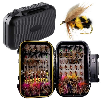 Dry Wet Nymph Streamers, Fly, Lures Assortment Kit