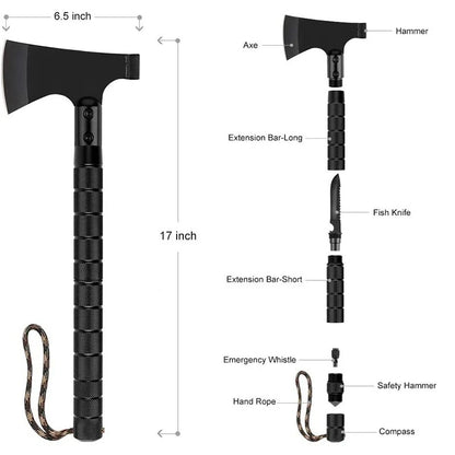Foldable Portable Axe And Multi Tool Kit