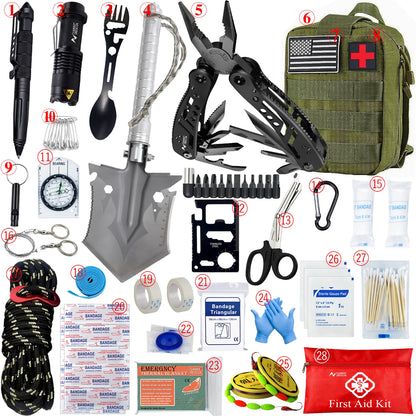Full Set Survival First Aid Kit