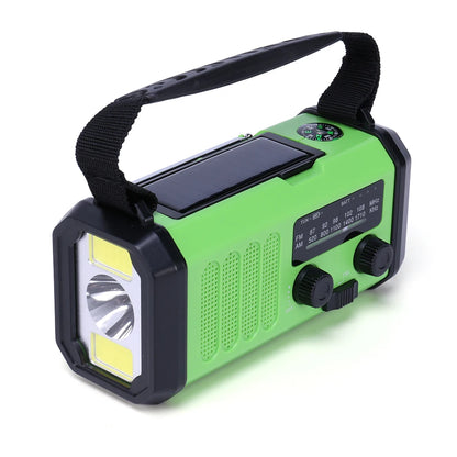 Solar Power Hand Crank Multifunctional NOAA Radio