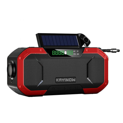 Solar Power Hand Crank Multifunctional NOAA Radio