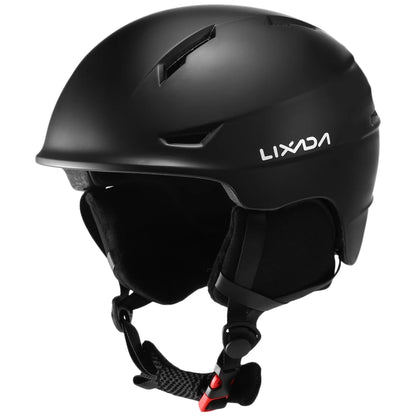 Snowboard/Ski Helmet with Goggle Strap and Detachable Earmuffs