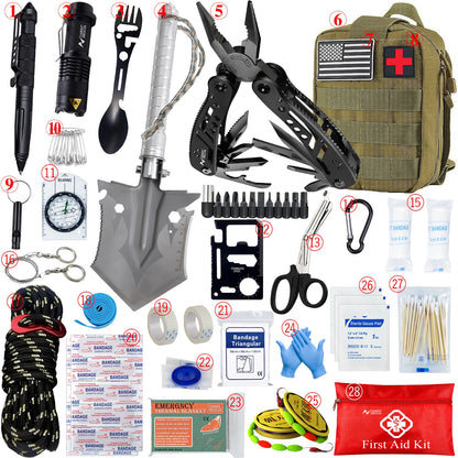 Full Set Survival First Aid Kit