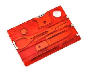 12 In 1 Credit Card Survival Tool Card