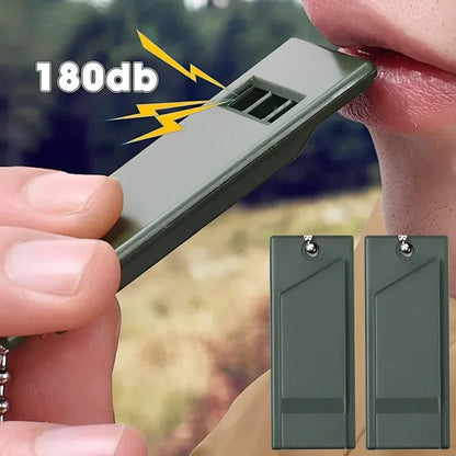 3-Frequency High Decibel Survival Whistle