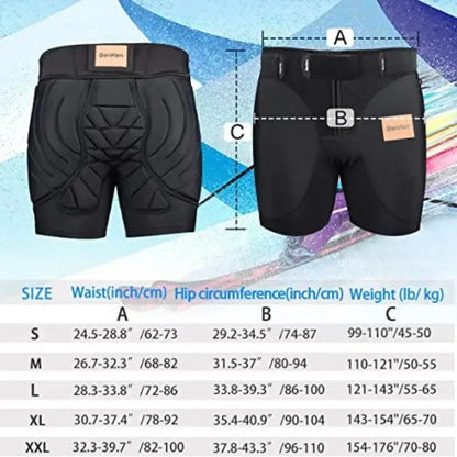 Snowboarding Impact Butt Pads