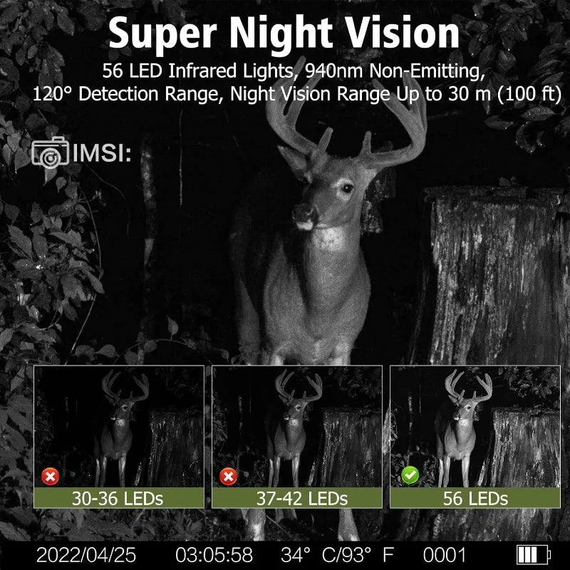 Trail Camera with Night Vision