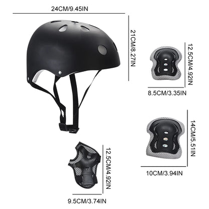 7Pcs Kids Protective Gear Set