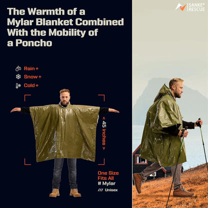 Emergency Water Proof Raincoat