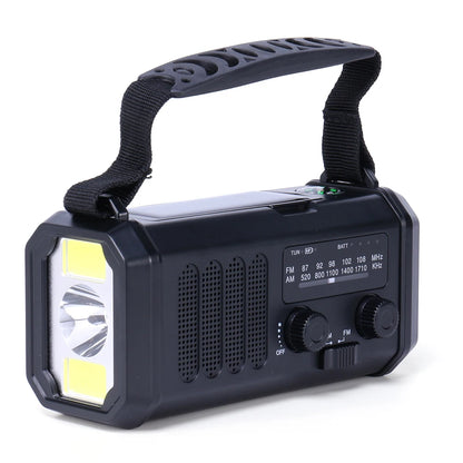Solar Power Hand Crank Multifunctional NOAA Radio