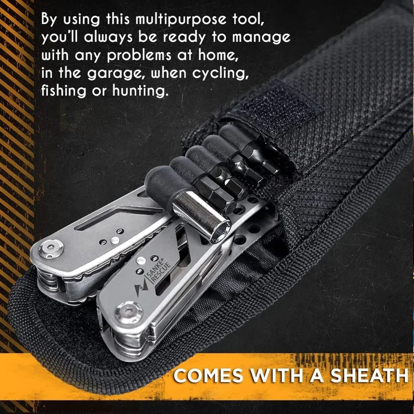 Multitool 24-in-1 Pliers with Professional Multi-tool