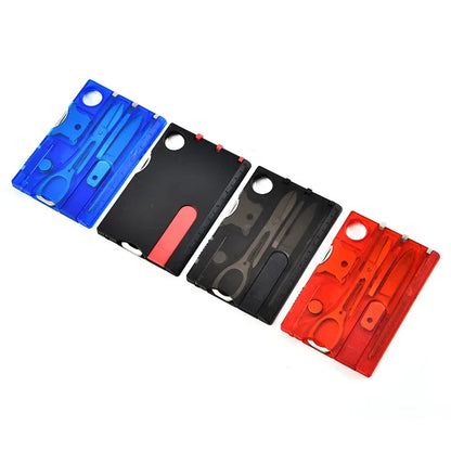 12 In 1 Credit Card Survival Tool Card