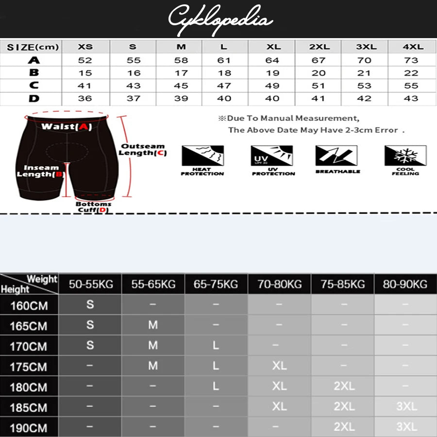 Three pocket Cycling Shorts