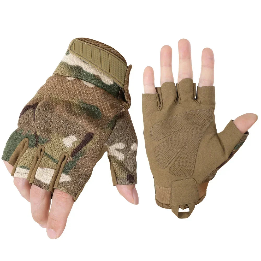Camo Touch Screen Tactical Gloves