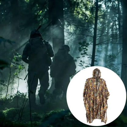 Camouflage Ghillie Raincoat