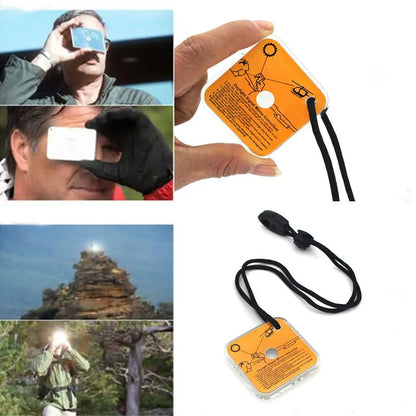 Survival Reflective Signal Mirror