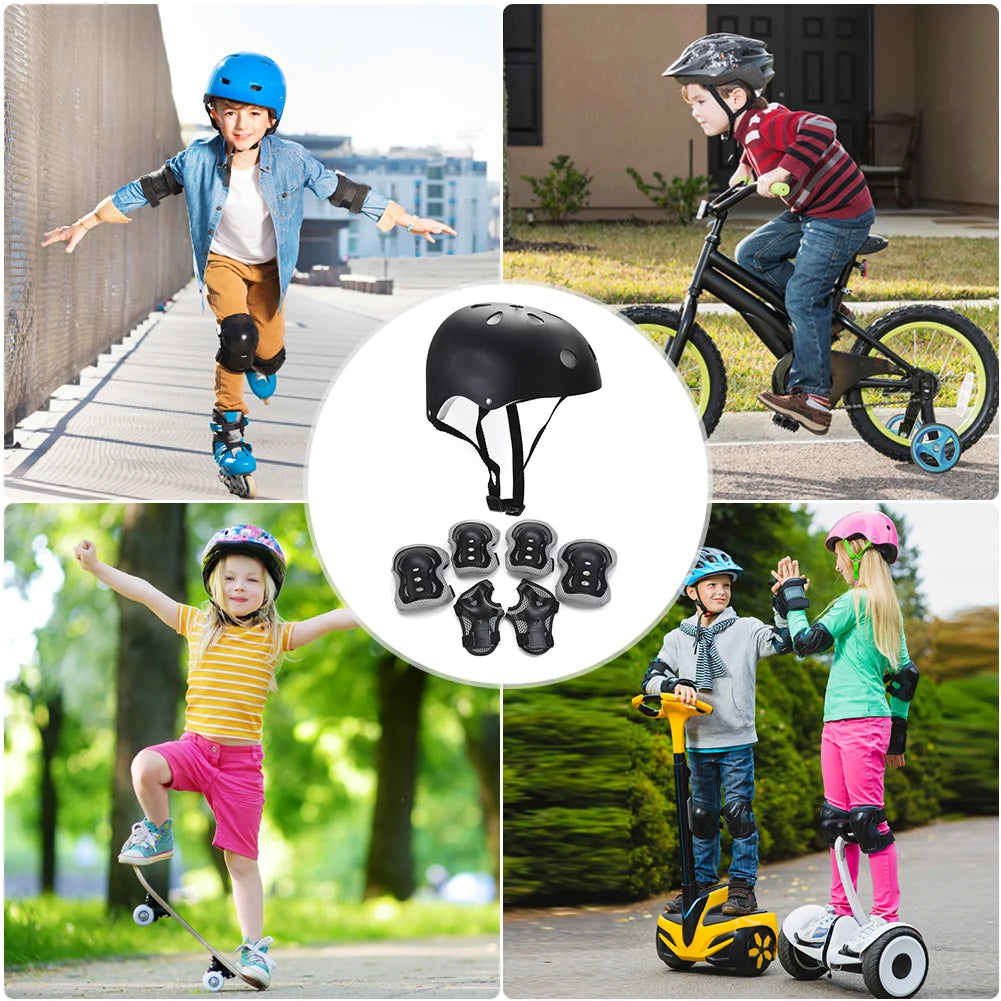 7Pcs Kids Protective Gear Set