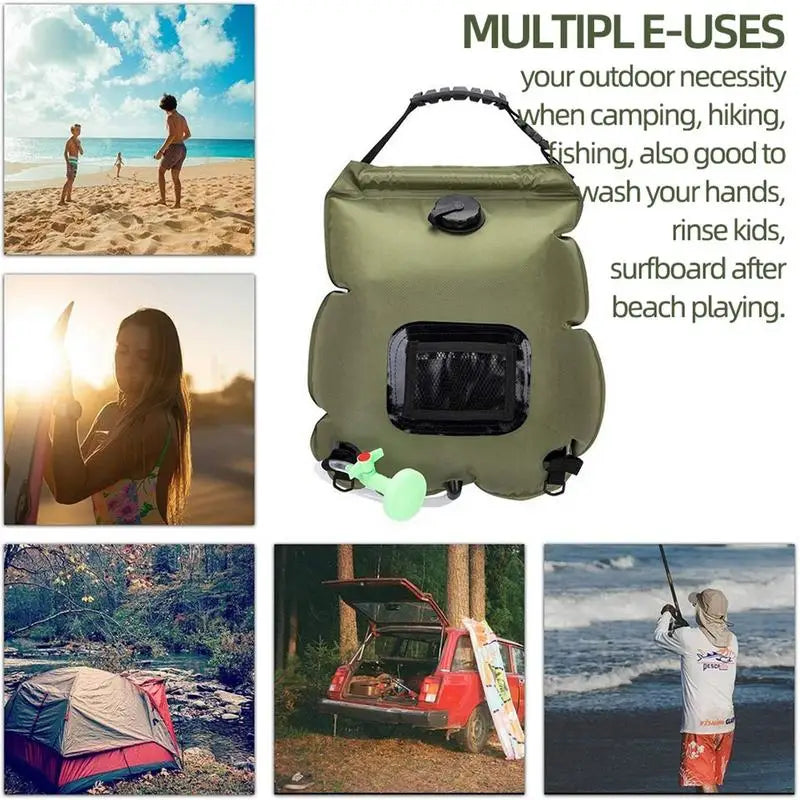 Solar Camping Shower Bag