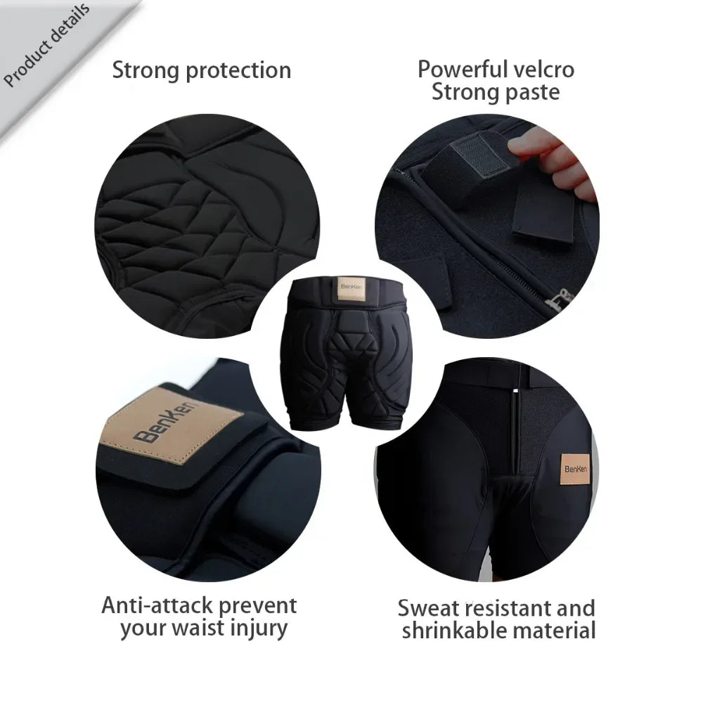 Snowboarding Impact Butt Pads