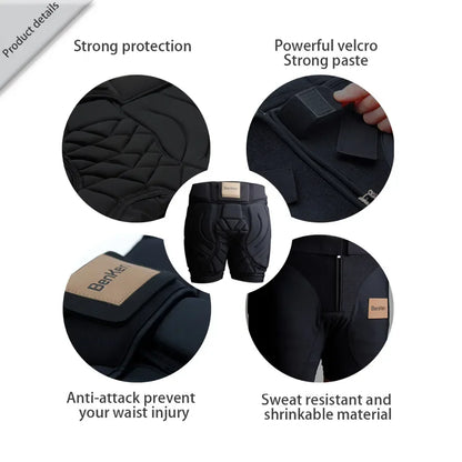 Snowboarding Impact Butt Pads
