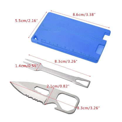 Portable Barbecue Knife Fork