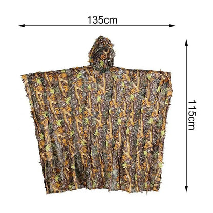 Camouflage Ghillie Raincoat
