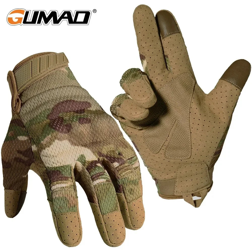 Camo Touch Screen Tactical Gloves