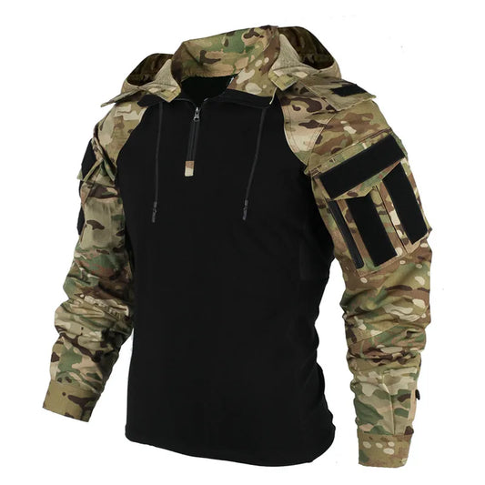 Camouflage Long-sleeved Shirt