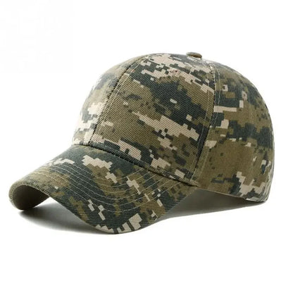 Camouflage Print Baseball Caps