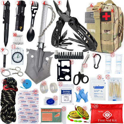 Full Set Survival First Aid Kit