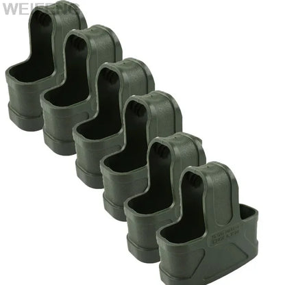 6/10PCS Tactical 5.56 Magazine Pouch Rubber Holster