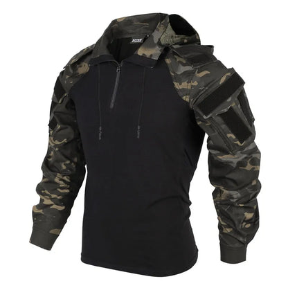 Camouflage Long-sleeved Shirt