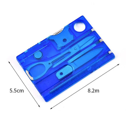 12 In 1 Credit Card Survival Tool Card