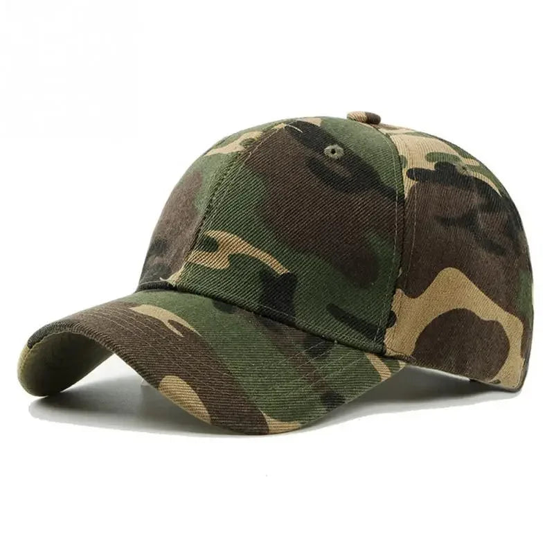 Camouflage Print Baseball Caps
